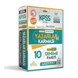 2024 Kpss Ön Lisans Yazarlar Karması Gy- Gk Türkiye Geneli Kurumsal 10’lu Dijital Çözümlü Paket Deneme
