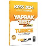 2024 Kpss Ortaoğretim Ön Lisans Türkçe Çek Kopart Yaprak Test İsem Yayınları