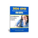 2024-Kpss Planli Ders Calisma Defteri (200 Sayfa)