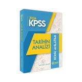 2024 KPSS Pratik Notlarla Tarihin Analizi Konu Anlatımı Kitabı Anamorfik Yayınları