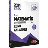 2024 KPSS Ultra Serisi Matematik Geometri Konu Anlatımı - Data Yayınları