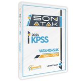 2024 KPSS Vatandaşlık Son Atak Soru Cevap Kitabı Anamorfik Yayınları