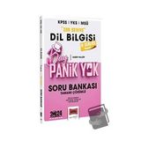 2024 KPSS YKS MSÜ Bay Panik Yok Dil Bilgisi Zor Seviye Tamamı Çözümlü Soru Bankası