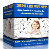 2024 Lgs Fulleten Eğitim Seti (42Saat Anlatım + Poster Ve Sarmal Deneme) - Enine Boyuna Eğitim