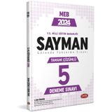 2024 Milli Eğitim Bakanlığı Sayman Tamamı Çözümlü GYS 5 Deneme Sınavı - Data Yayınları