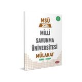 2024 MSÜ Milli Savunma Üniversitesi Mülakat Soru Cevap Data Yayınları