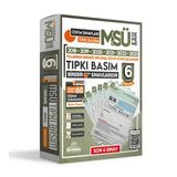 2024 MSÜ ÖSYM Çıkmış Soru Tıpkı Basım Türkiye Geneli Dijital Çözümlü 6lı Kitapçı (Beyaz)