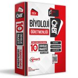 2024 ÖABT Biyoloji Öğretmenliği 10'lu Paket Deneme D.Çözümlü TG - Anamorfik Yayınları
