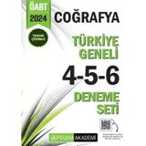 2024 Oabt Cografya Ogretmenligi Turkiye Geneli 4-5-6 Deneme Seti Pegem Yayinlari