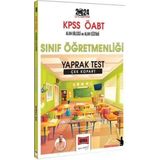 2024 ÖABT Sınıf Öğretmenliği Çek Kopart Yaprak Test