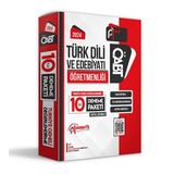 2024 ÖABT TÜRK DİLİ ve EDEBİYATI Öğretmenliği 10lu Paket Deneme D.Çözümlü TG Ana (Beyaz)