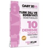2024 ÖABT Türk Dili Ve Edebiyatı Öğretmenliği Tamamı Çözümlü 10 Deneme Sınavı Yediiklim Yayınları