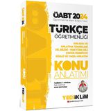 2024 ÖABT Türkçe Öğretmenliği Anlama ve Anlatma Teknikleri Dil Bilimi - Yeni Türk Dili Çocuk Edebiyatı Sözlü ve Yazılı Anlatım Konu Anlatımı
