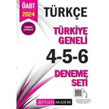 2024 Oabt Turkce Ogretmenligi Turkiye Geneli 4-5-6 Deneme Pegem Yayinlari
