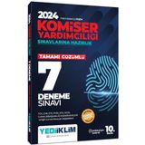 2024 Polis Meslek İçi PAEM Komiser Yardımcılığı Sınavlarına Hazırlık Tamamı Çözümlü 7 Deneme Sınavı Yediiklim Yayınları