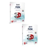 2024 TYT AYT Fizik Soru Bankası Seti 3D Yayınları