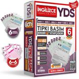 2024 Yds Ingilizce Osym Tipki Basim Deneme Paketi 6Li Tg Cikmis Soru Kitapciklari Seti