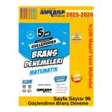 2025-2026 5.Sınıf Matematik Güçlendiren Branş Deneme +Kalem