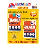 2025-2026 6.Sınıf Matematik Fenomen Ab (Kolay-Orta-Zor)1442-660 Soru Bankası+Tablet Kalemi