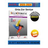 2025-2026 Ayt Matematik 8 Li Deneme Sınavı(Orta-Zor Seviye)+Android Kalem