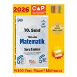 2025-2026 Çap 10.Sınıf %100 Yeni Müfredat Matematik Soru Bankası+Tablet Kalemi