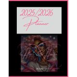 2025-2026 Monthly/Daily Planner: Two Year- January 2025 through December 2026 with Chibi Girl Style Illustration: Plan Your Life One Day at a Time w/ Color & Style