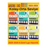 2025-2026 Müfredat 8.Sınıf Fenomen Mata-Fena-Türkçea-Paragrafa-Din-İnk.Tarihi Soru Bankası Seti