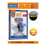 2025-2026 Müfredat Ayt Edebiyat 24 Deneme+Tablet Kalem