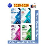 2025-2026 Tyt Mat-Tyt Kimya-Tyt Fizik-Tyt Ayt Biyoloji Video Anlatımlı-Video Çözümlü Fasikül Seti