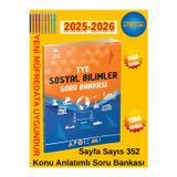 2025-2026 Tyt Sosyal Bilimler Video Çözümlü Soru Bankası+Tablet Kalemi