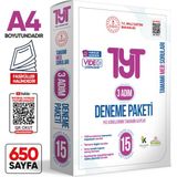 2025 3 Adım YKS-TYT MEBİ Özgün Sorular 15li Deneme Kitapçıkları Fasikül Paketi Video Çözümlü
