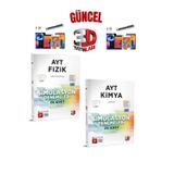 2025 3D Çözüm Ayt Fizik(24)-Kimya(24) 48 Adet Koparmalı Deneme Seti+Dokunmatik Kalem