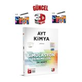 2025 3D Çözüm Yayınları Ayt Kimya 24 Adet Deneme Koparmalı Dokunmatik Kalem