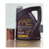 2025 5W30 Energy Premium Ester 5Lt Motor Yağı Ve Güçlü Motor Temizleme İlacı Seti