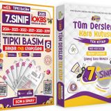 2025 7.Sınıf İokbs Paket 6Lı Tıpkı Basım/Tüm Dersler Tek Kitap Çözümlü Çıkmış Soru Bankası 2Li Set