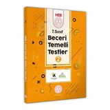 2025 7.sınıf Meb Beceri Temelli Testler 2. Kitap Örnek Soru Bankası (Renkli Baskı A4 Boyut)