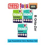 2025 8.Sınıf FenB-TürkçeB-ParagrafB Soru Bankası+Kronometre