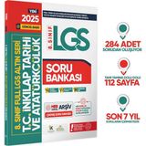 2025 8.Sınıf Full Lgs Altın Seri İnkılap Tarihi Meb Çıkmış Soru Bankası Modüler Seti Pdf/Video Çözüm