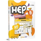 2025 8. Sınıf Haftalık Hep Fen Bilimleri 40 Deneme - Abanoz - Option-1