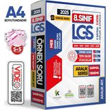 2025 8.Sınıf Lgs Aralık Ayı Meb Örnek Soru Tıpkı Basım 5Li Sarmal Deneme Paketi Video/Pdf Çözümlü