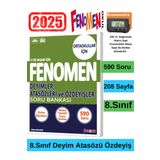 2025 8.Sınıf Lgs Hazırlık Deyimler,Atasözleri ve Özdeyişler Soru Bankası (590 Soru)+Kronometre