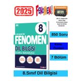 2025 8.Sınıf Lgs Hazırlık Dilbilgisi Soru Bankası(850 Soru)+Kronometre