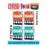 2025 8.Sınıf Lgs Hazırlık Matematik(AB)-Paragraf(AB)- Soru Bankası Seti+Kronometre