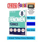 2025 8.Sınıf Lgs Hazırlık Türkçe 40 Adet Konu Denemesi 786 Soru+Kronometre