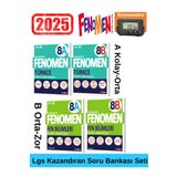 2025 8.Sınıf Lgs Hazırlık Türkçe(AB)-Fen(AB)- Soru Bankası Seti+Kronometre