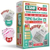 2025 8.Sinif Meb Iokbs-Bursluluk Cıkmıs Soru Tipki Basim 6Li T. Geneli Dijital Cozumlu Paket Deneme