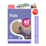 2025 9.Sınıf 40 Seans Fizik %100 Yeni Müfredat Konu Özetli Soru Bankası Seti+Kalem