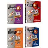 2025 Altınkarma Lgs Fen+Türkçe+Matematik+Inkılap Sarmal Deneme Seti(4 Kitap)