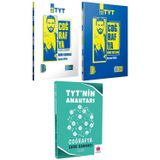 2025 Anahtar Kitap Tyt Coğrafya Soru Bankası Ve Benim Hocam Tyt Ders Notları Ve Soru Bankası Seti