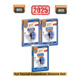 2025 Ayt Fizik 25+Kimya 25+Biyoloji 25 Deneme Seti+Kronometre